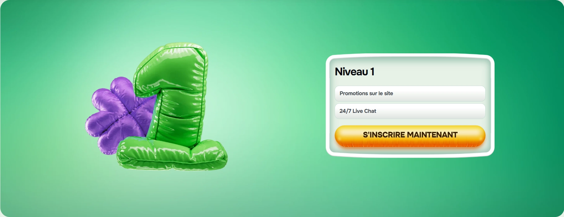 niveau VIP 1 sur Casinolo