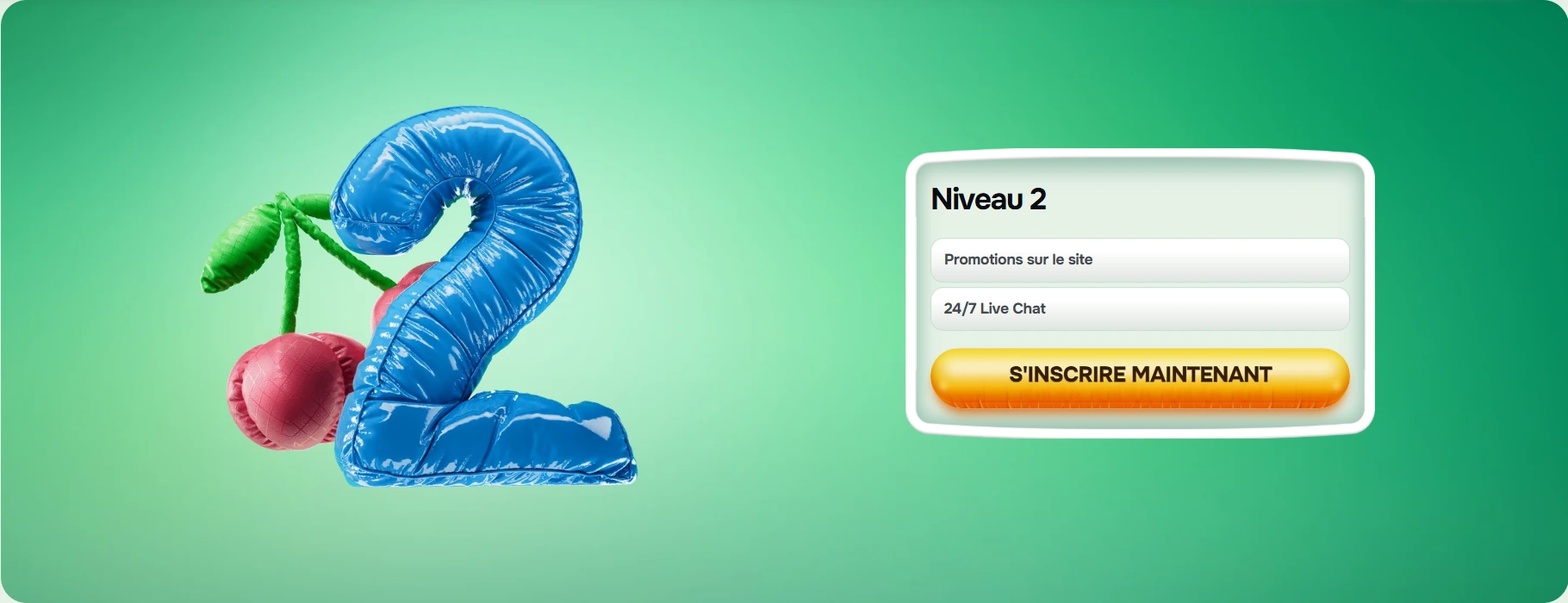 niveau VIP 2 sur Casinolo